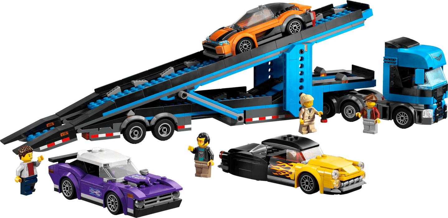 LEGO® City Car Transporter Truck with Sports Cars 60408