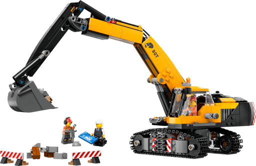 LEGO® City Yellow Construction Excavator 60420