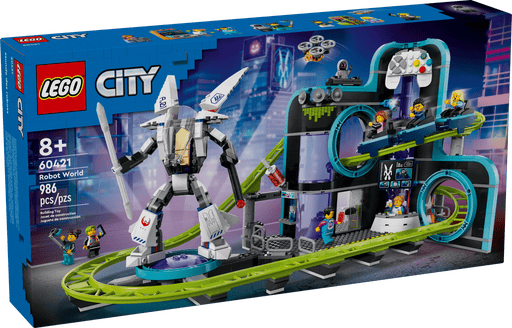 LEGO® City Robot World Roller-Coaster Park 60421