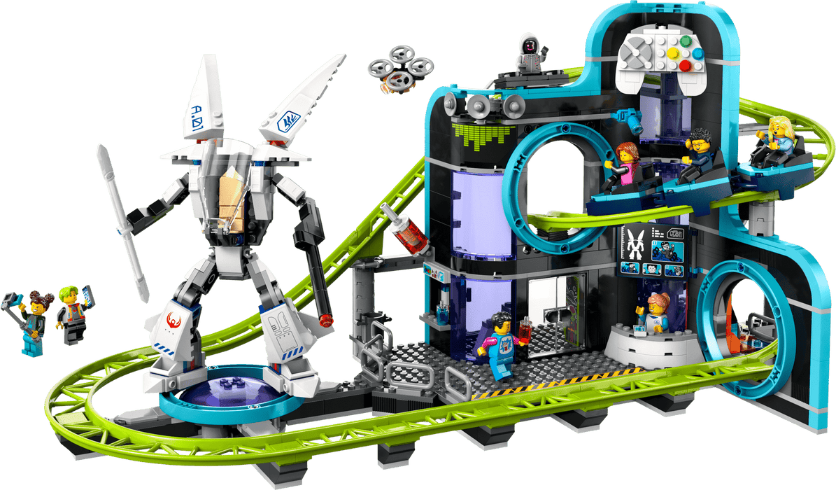 LEGO® City Robot World Roller-Coaster Park 60421