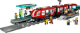 LEGO® City Downtown Streetcar and Station 60423
