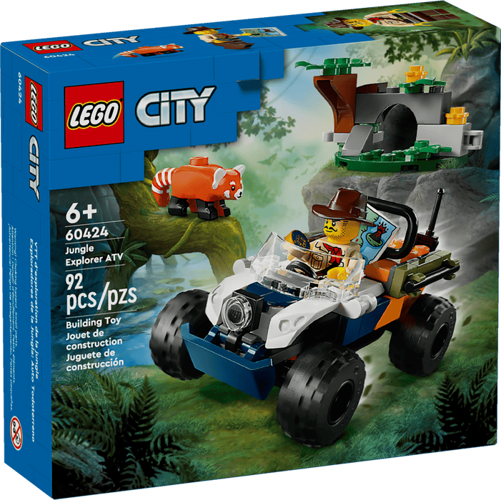 LEGO® City Jungle Explorer ATV Red Panda Mission 60424