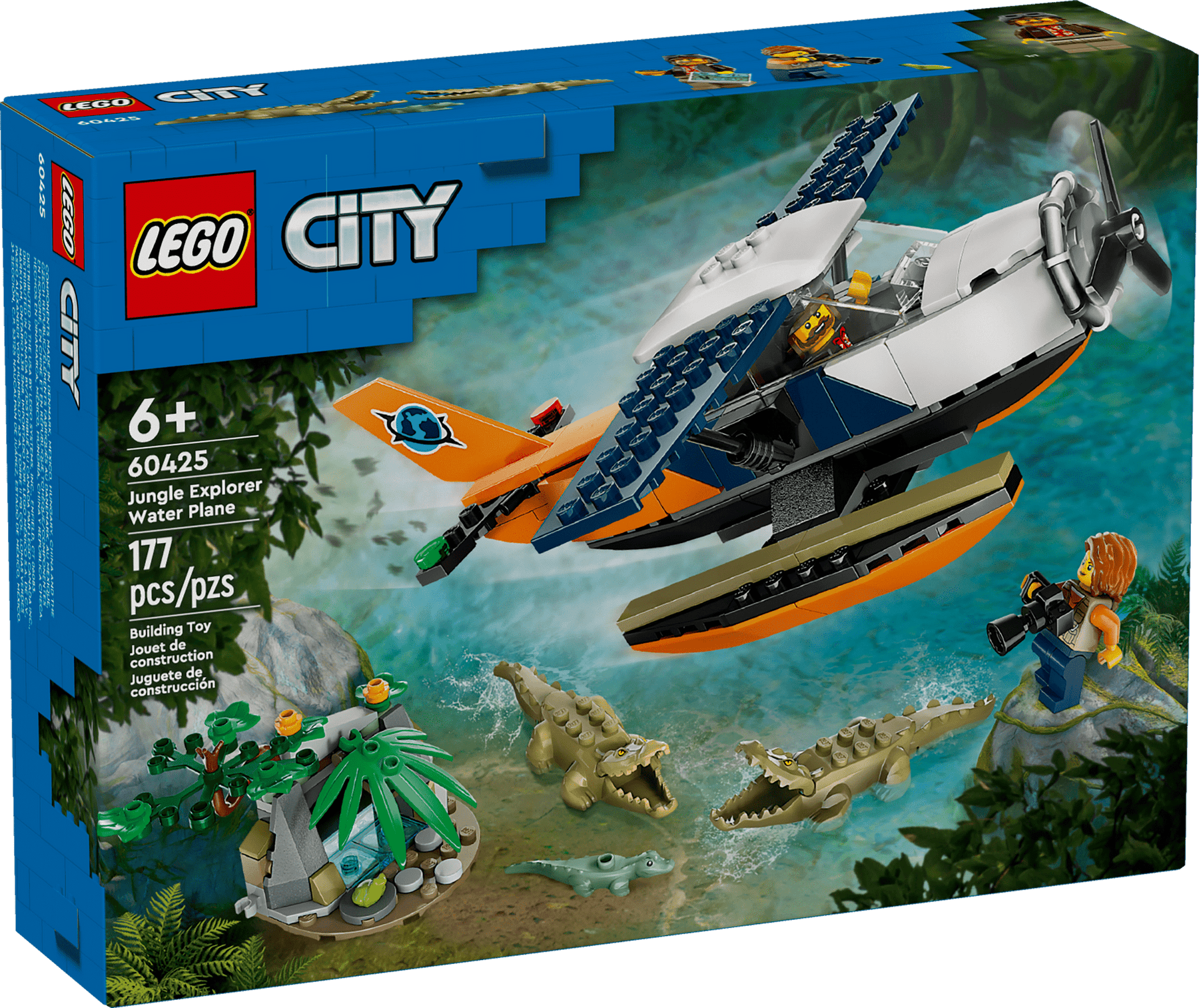 LEGO® City Jungle Explorer Water Plane 60425