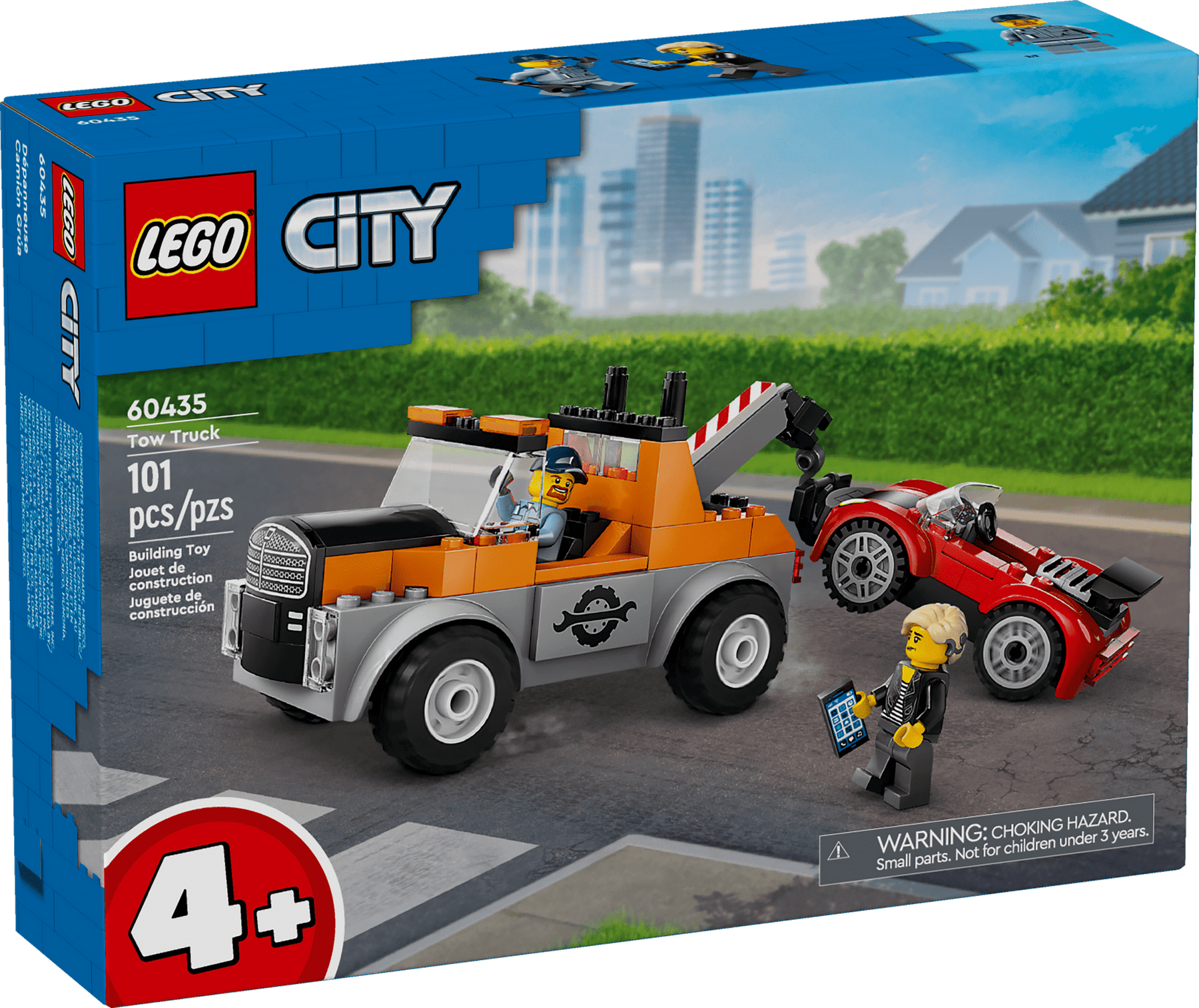 LEGO® City Tow Truck and Sports Car Repair 60435