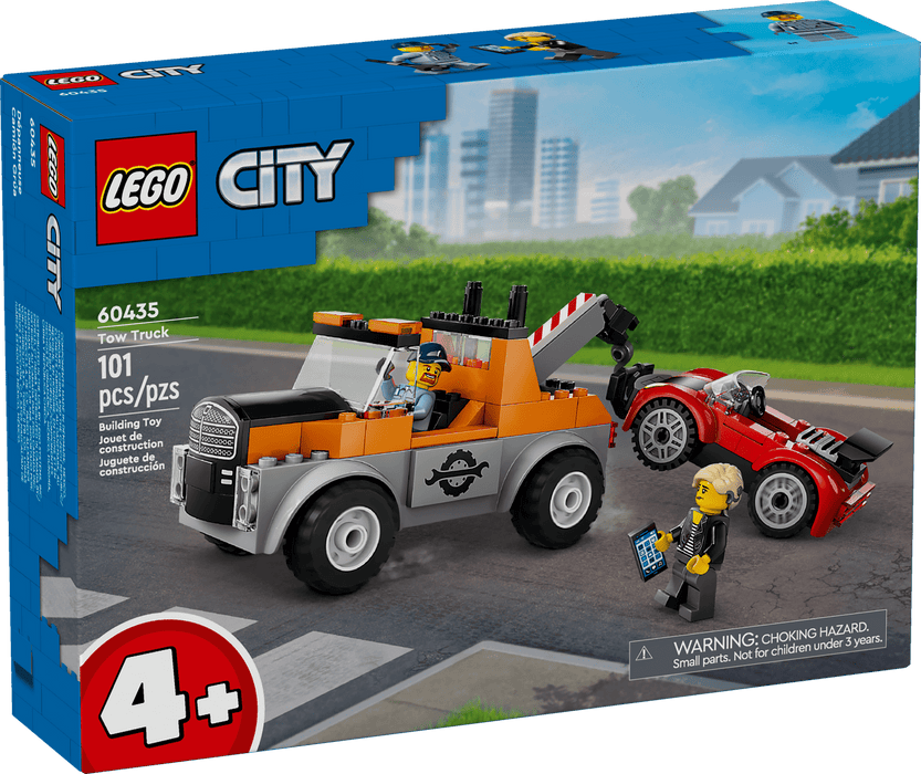 LEGO® City Tow Truck and Sports Car Repair 60435