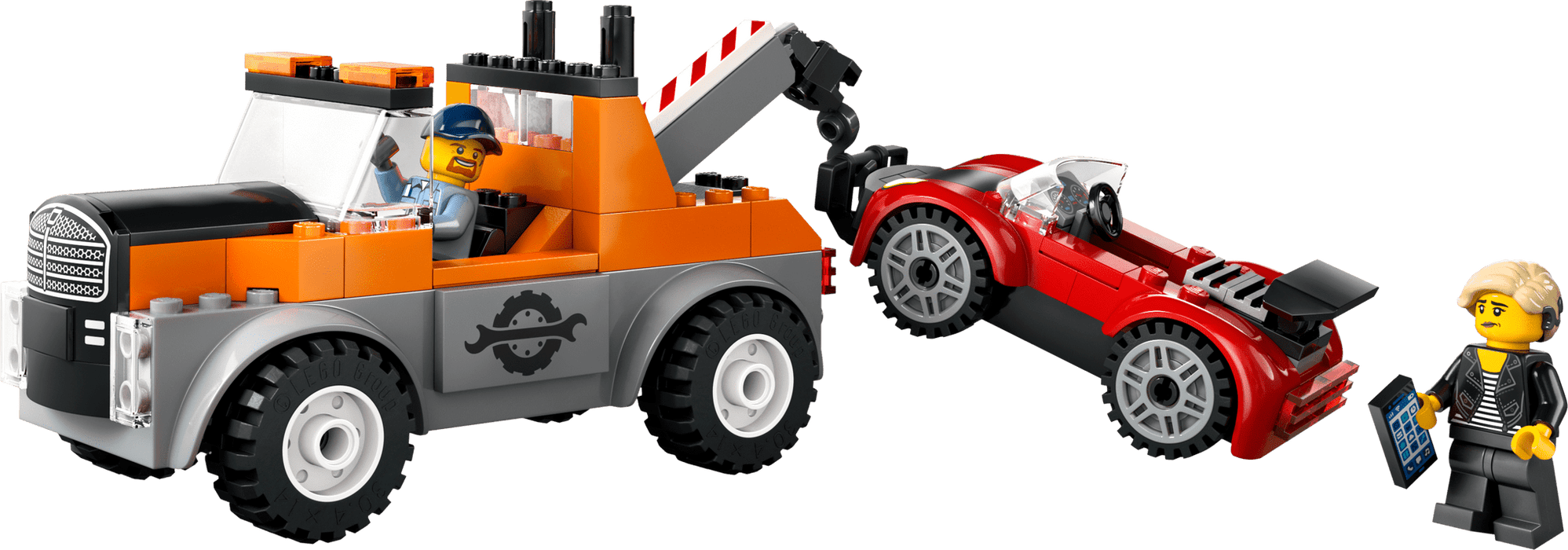 LEGO® City Tow Truck and Sports Car Repair 60435