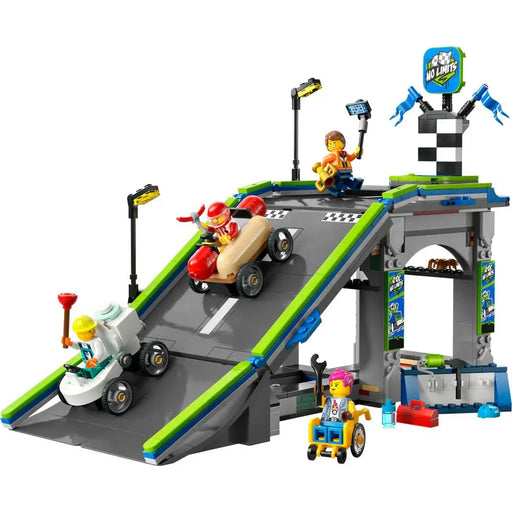 LEGO® City No Limits: Race Car Ramp Track 60460