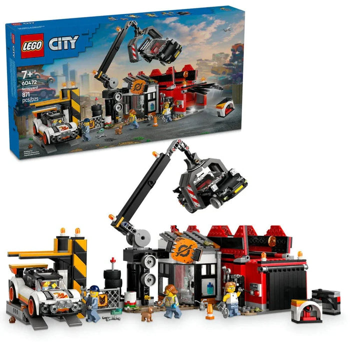 LEGO® City Scrapyard with Cars 60472