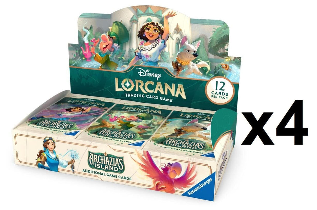 Lorcana: Archazia's Island [x4] Booster Case