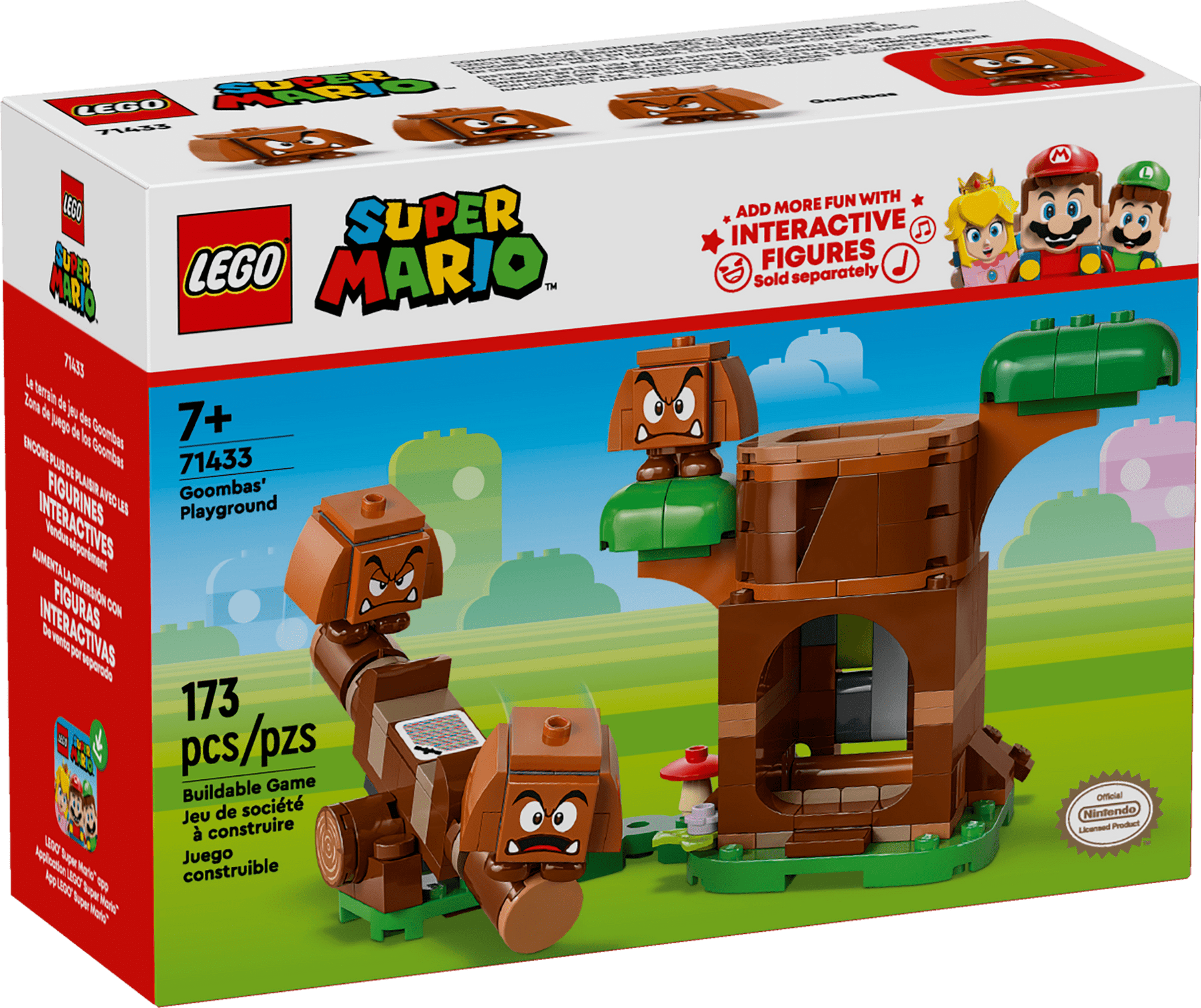 LEGO® Super Mario™ Goombas’ Playground 71433