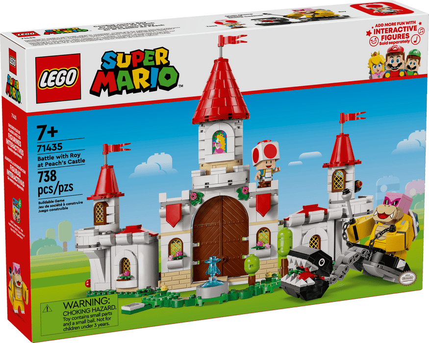 LEGO® Super Mario™ Battle with Roy at Peach’s Castle 71435