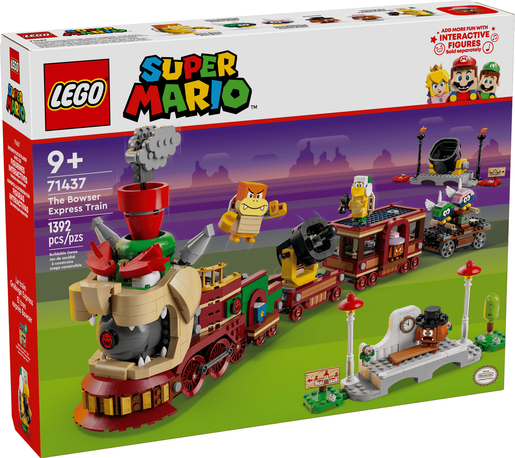 LEGO® Super Mario™ The Bowser Express Train 71437