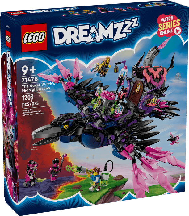 LEGO® DREAMZzz™ The Never Witch's Midnight Raven 71478
