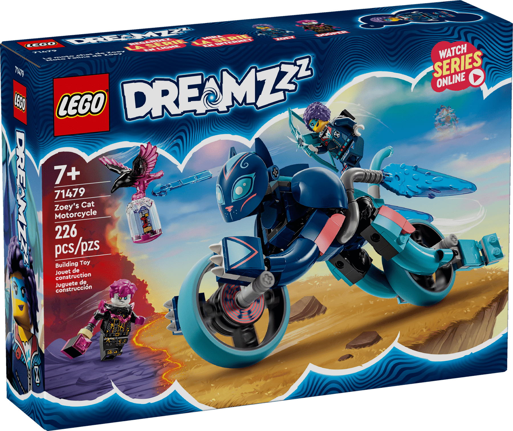 LEGO® DREAMZzz™ Zoey's Cat Motorcycle 71479