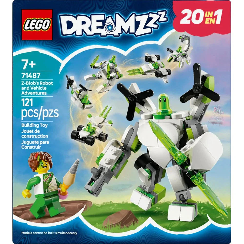 LEGO® DREAMZzz™ Z-Blob's Robot and Vehicle Adventures 71487