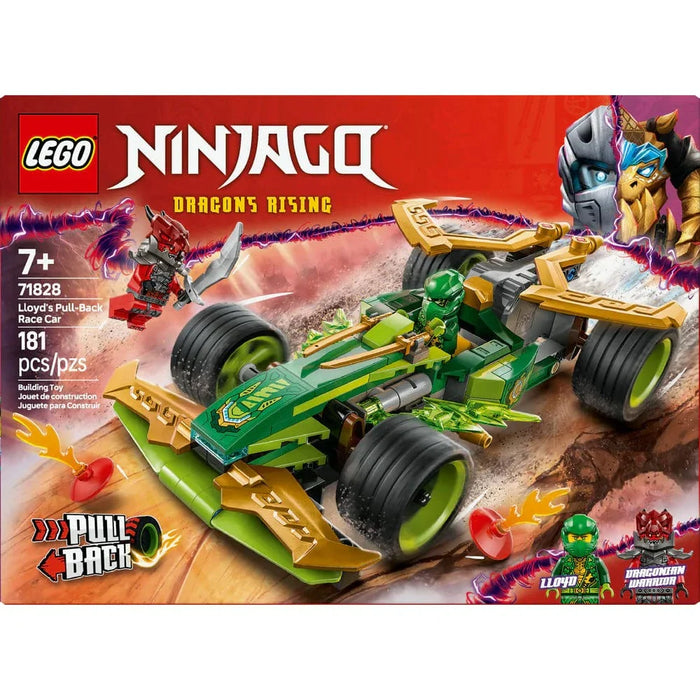LEGO® Ninjago® Lloyd's Pull-Back Race Car 71828