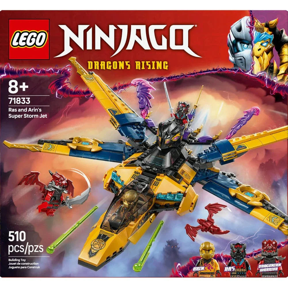 LEGO® Ninjago® Ras and Arin's Super Storm Jet 71833