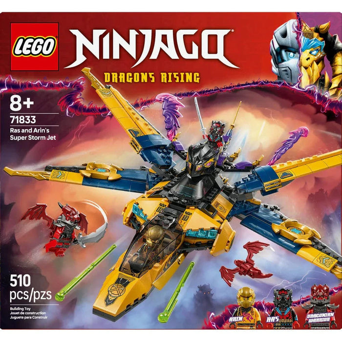 LEGO® Ninjago® Ras and Arin's Super Storm Jet 71833