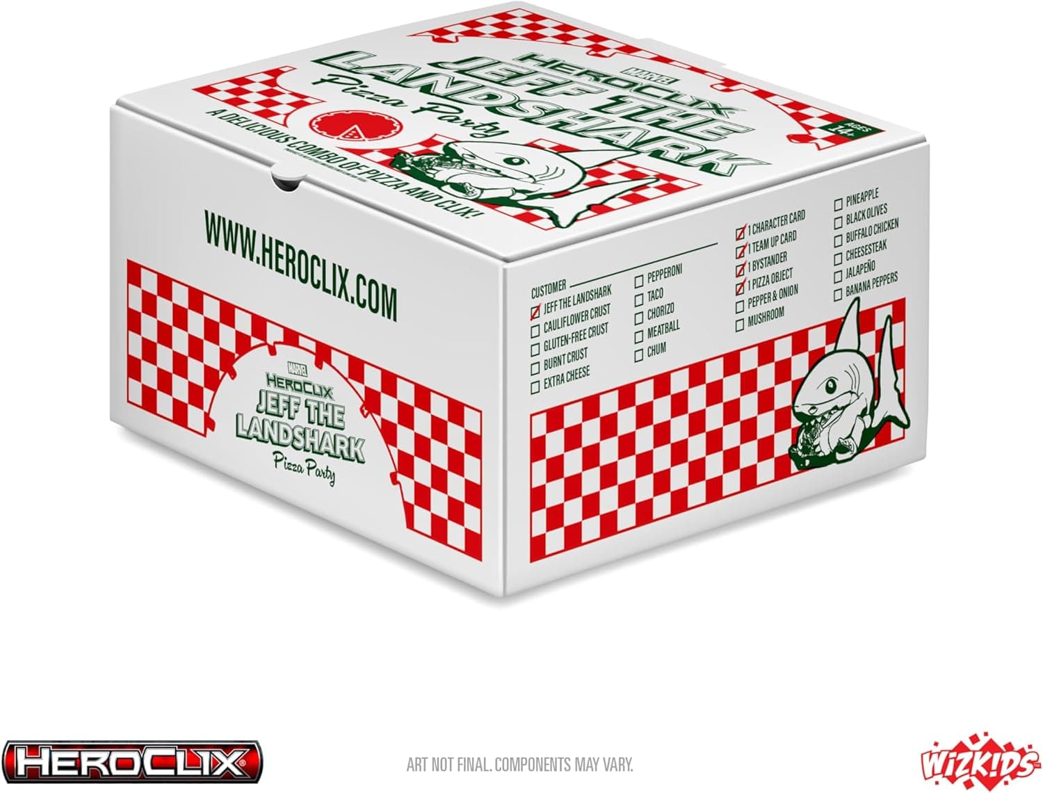 Marvel HeroClix: Deadpool Weapon X Jeff's Pizza Party