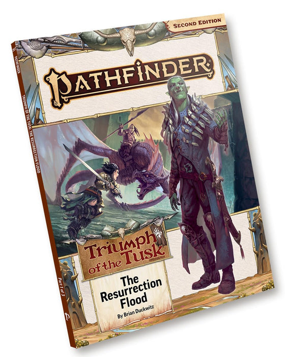 Pathfinder Adventure Path Triumph the Tusk Part 1 of 3 Resurrection Flood Book