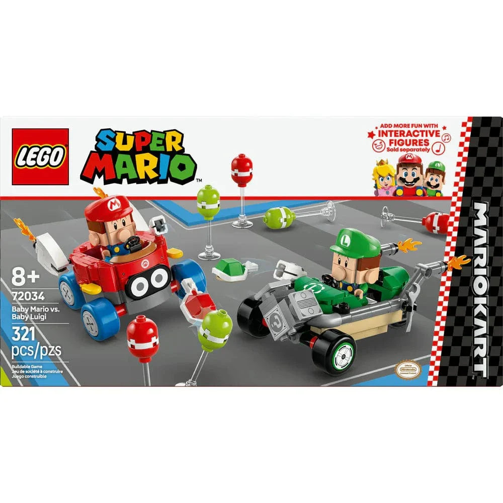 LEGO® Super Mario™ Mario Kart™ – Baby Mario vs. Baby Luigi 72034