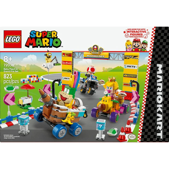 LEGO® Super Mario™ Mario Kart™ – Baby Peach & Grand Prix Set 72036
