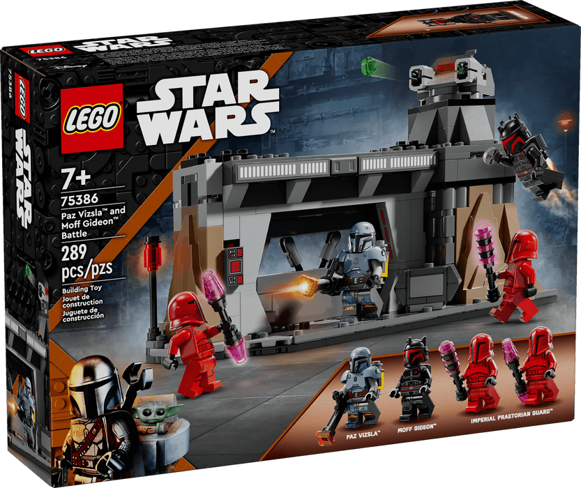 LEGO® Star Wars™ Paz Vizsla™ and Moff Gideon™ Battle 75386