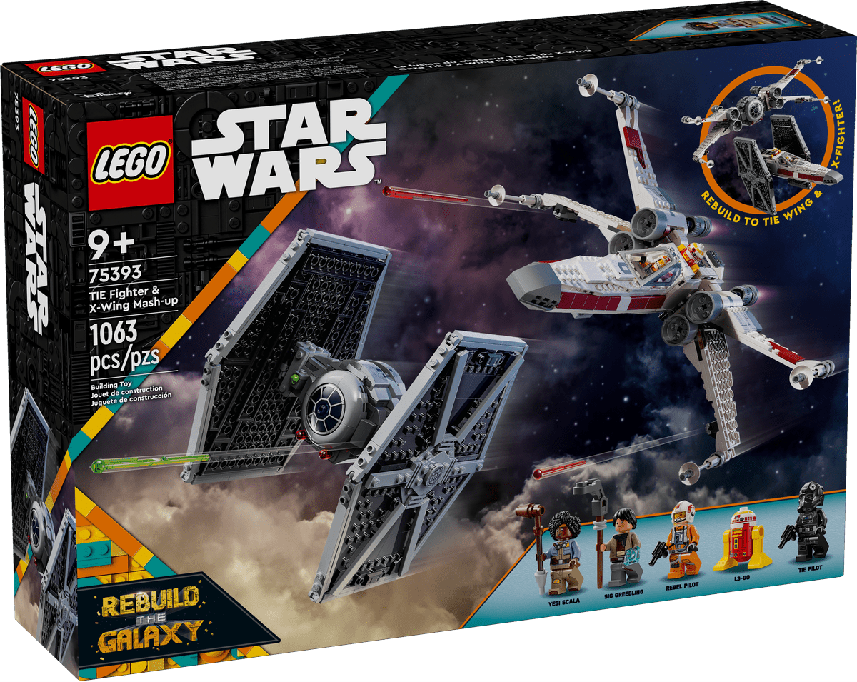 LEGO® Star Wars™ TIE Fighter & X-Wing Mash-up 75393