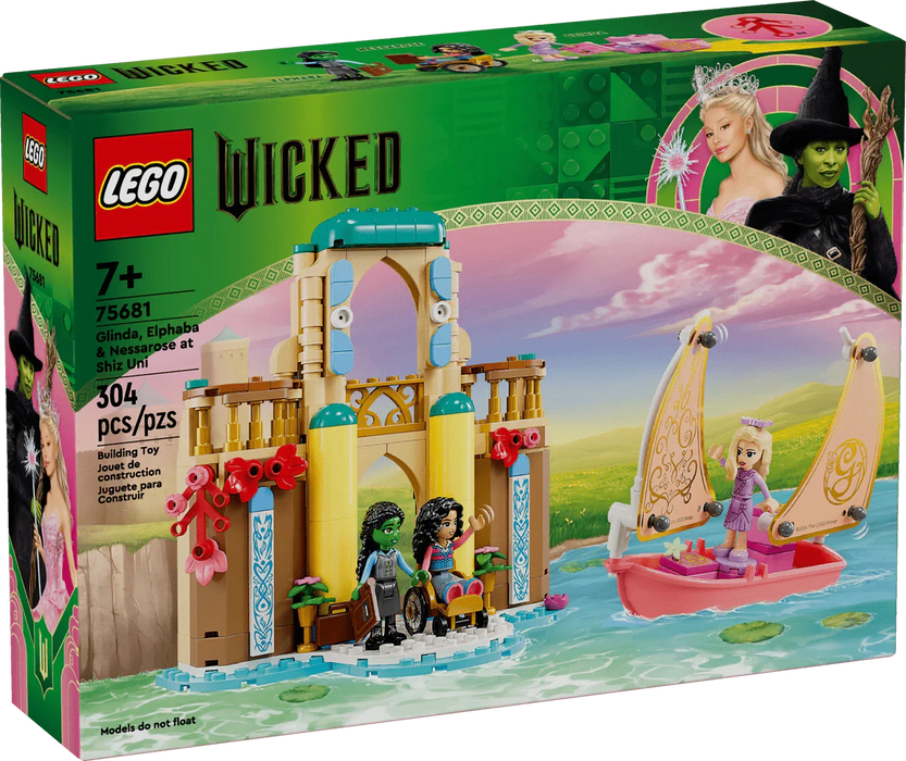 LEGO® Wicked Glinda, Elphaba & Nessarose at Shiz University 75681