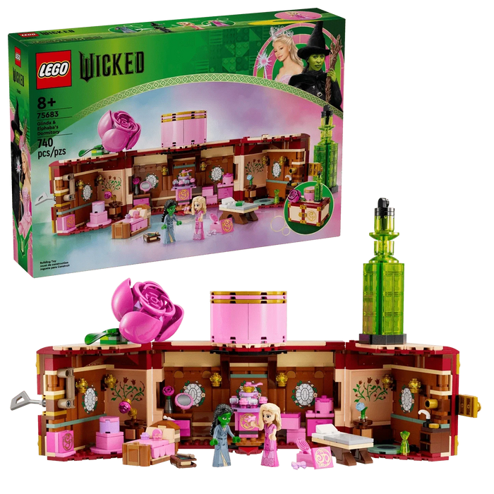 LEGO® Wicked Glinda & Elphaba’s Dormitory 75683