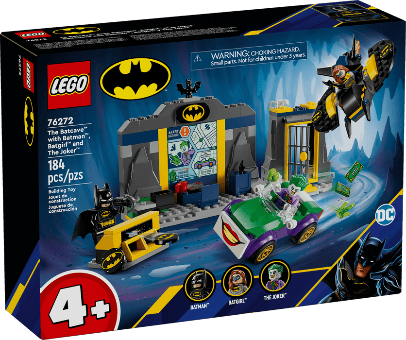 LEGO® DC The Batcave™ with Batman™, Batgirl™ and The Joker™ 76272