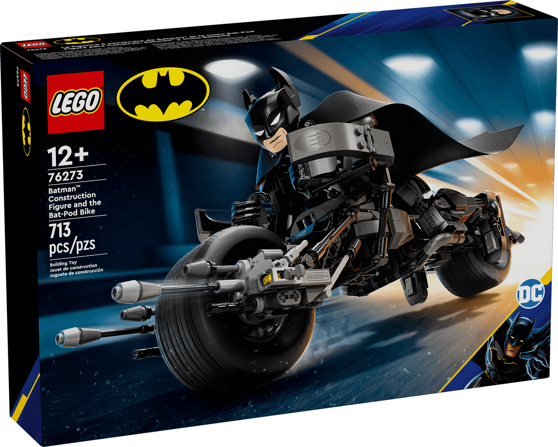 LEGO® DC Batman™ Construction Figure and the Bat-Pod Bike 76273