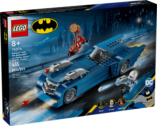 LEGO® DC Batman™ with the Batmobile™ vs. Harley Quinn™ and Mr. Freeze™ 76274