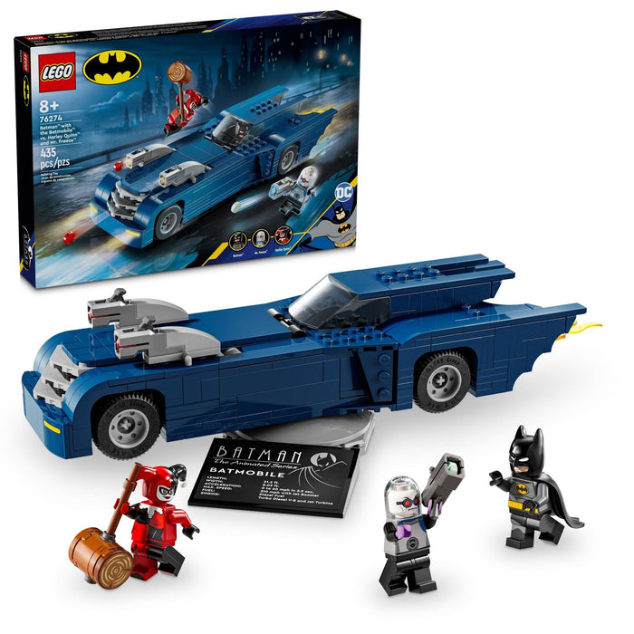 LEGO® DC Batman™ with the Batmobile™ vs. Harley Quinn™ and Mr. Freeze™ 76274