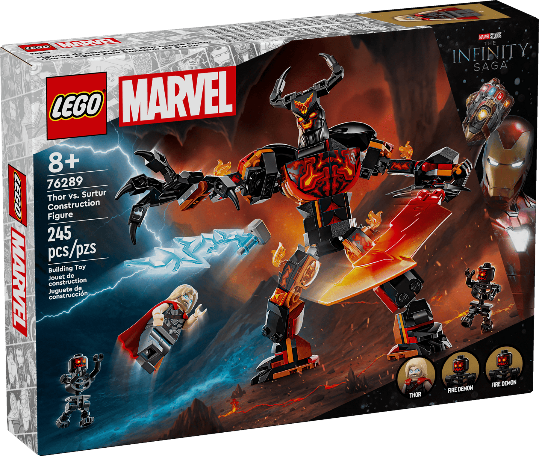 LEGO® Marvel Thor vs. Surtur Construction Figure 76289