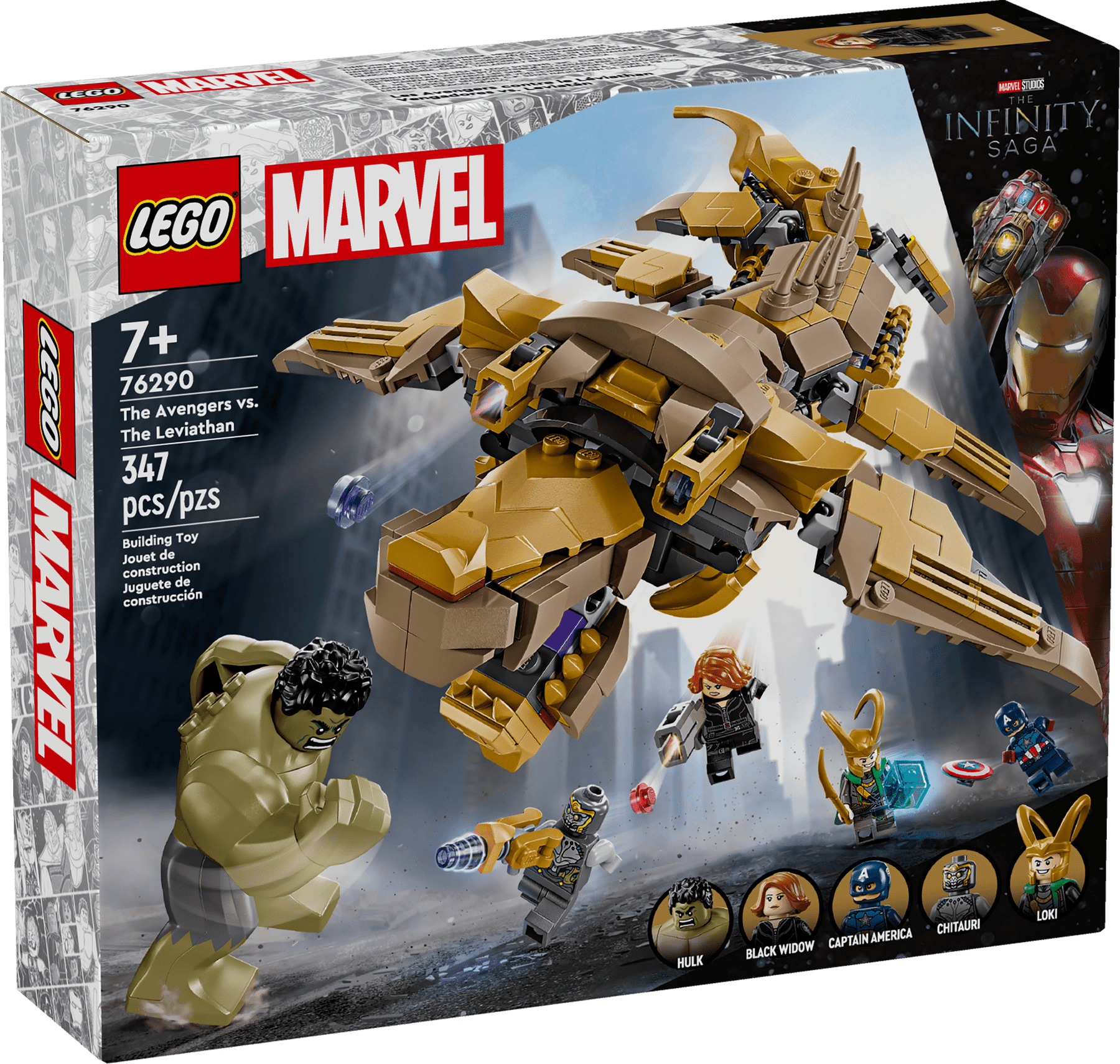 LEGO® Marvel The Avengers vs. The Leviathan 76290