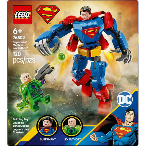LEGO® DC Superman Mech vs. Lex Luthor 76302