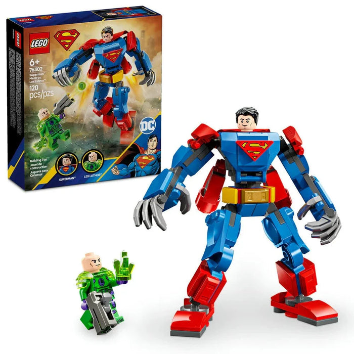 LEGO® DC Superman Mech vs. Lex Luthor 76302
