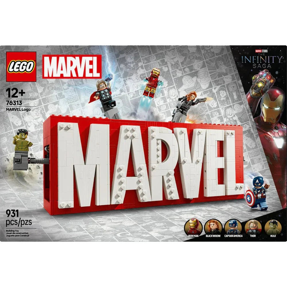 LEGO® Marvel - MARVEL Logo & Minifigures 76313