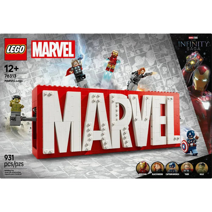 LEGO® Marvel - MARVEL Logo & Minifigures 76313