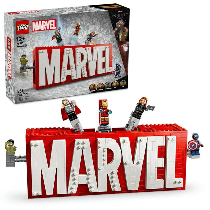 LEGO® Marvel - MARVEL Logo & Minifigures 76313