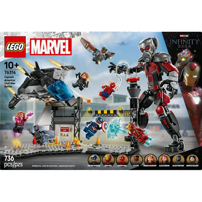 LEGO® Marvel Captain America: Civil War Action Battle 76314