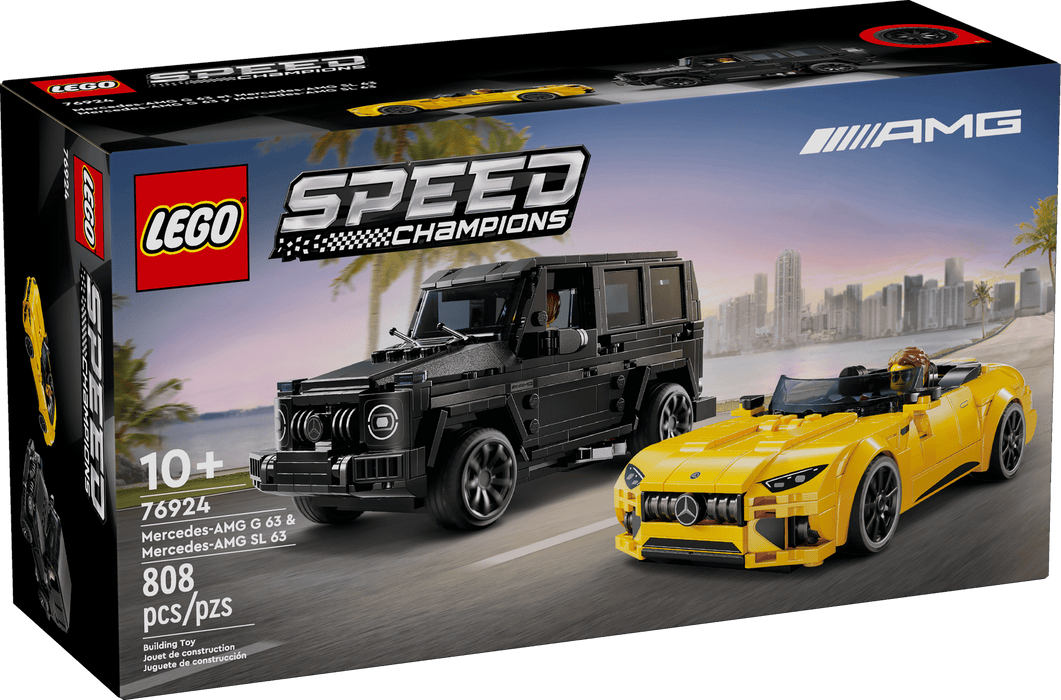 LEGO® Speed Champions Mercedes-AMG G 63 & Mercedes-AMG SL 63 76924