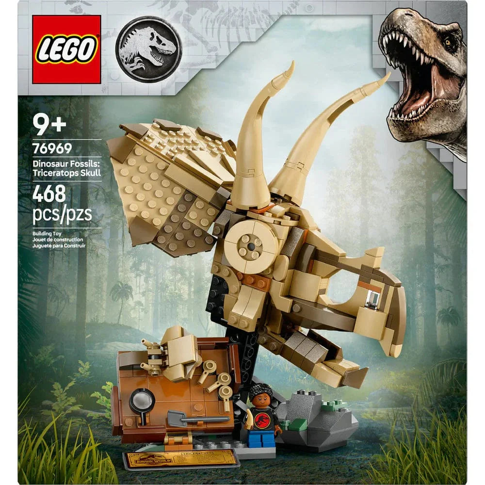 LEGO® Jurassic World Dinosaur Fossils: Triceratops Skull 76969