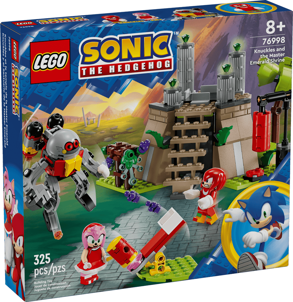 LEGO® Sonic the Hedgehog™ Knuckles and the Master Emerald Shrine 76998