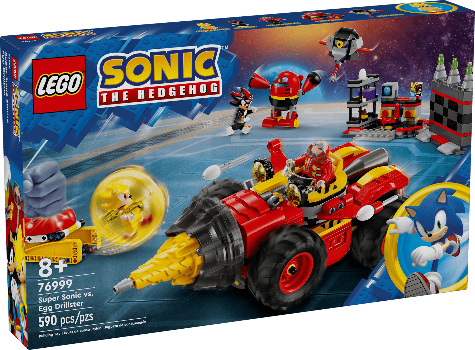 LEGO® Sonic the Hedgehog™ Super Sonic vs. Egg Drillster 76999
