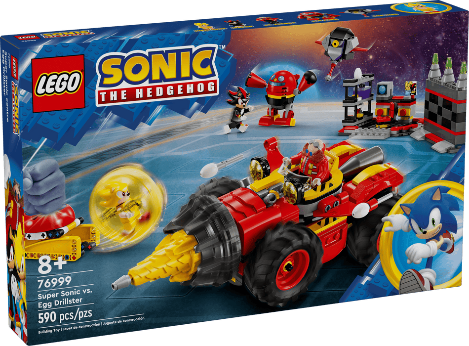 LEGO® Sonic the Hedgehog™ Super Sonic vs. Egg Drillster 76999