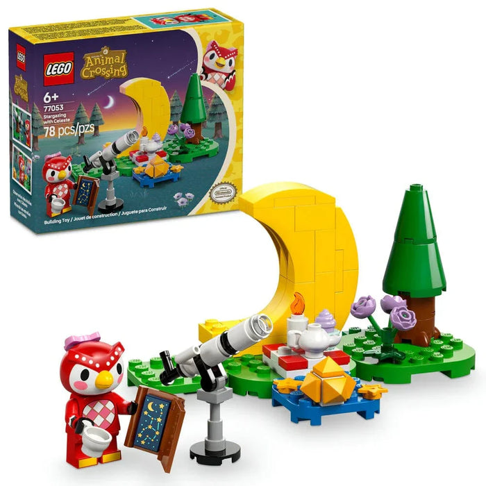LEGO® Animal Crossing™ Stargazing with Celeste Building 77053