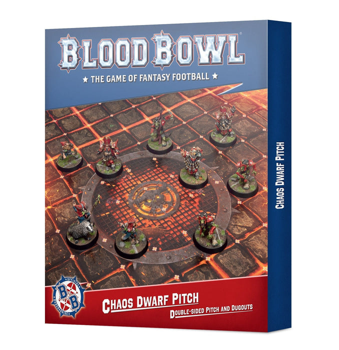 Blood Bowl: Pitch & Dugouts - Chaos Dwarf Team