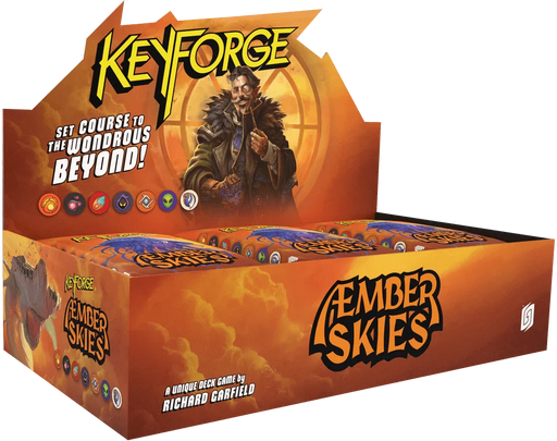 Keyforge: Æmber Skies Sealed Deck Display